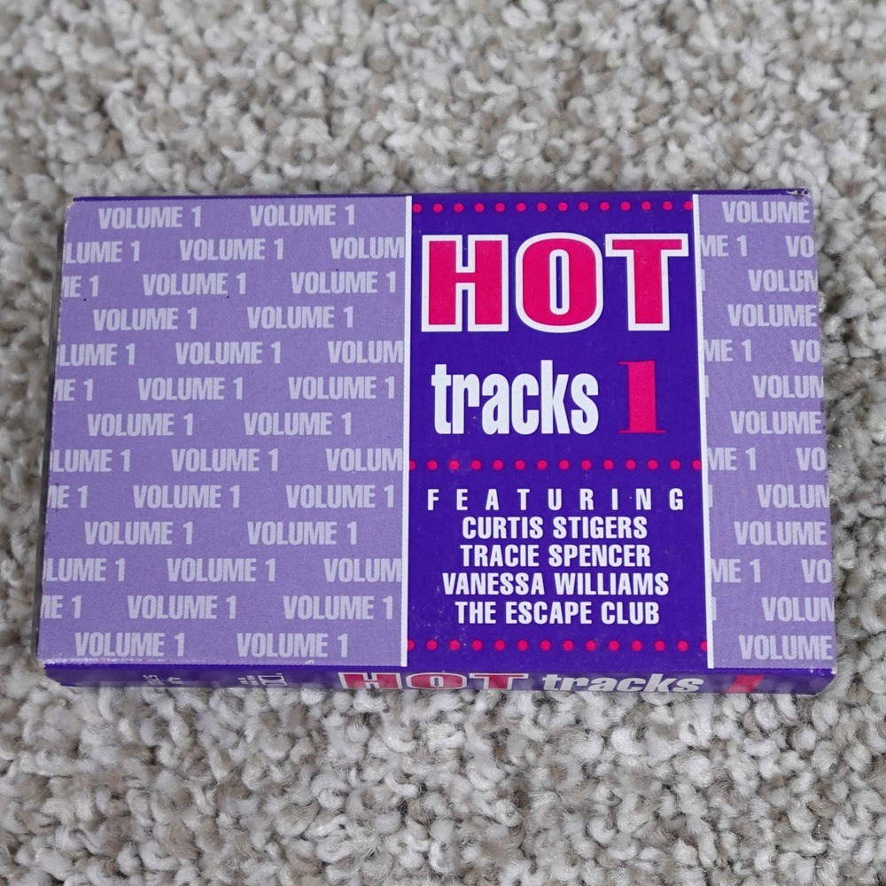 Hot Tracks 1 Cassette Tape 1992 CEMA Vanessa Williams Curtis Stigers 4JM-57632